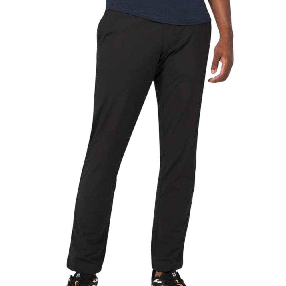 Lululemon Commission Pant Classic Warpstreme Black Men's Size 31 x 28 EUC